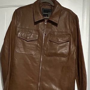 NWT Blank NYC Double Front Pocket Faux Leather M Jacket